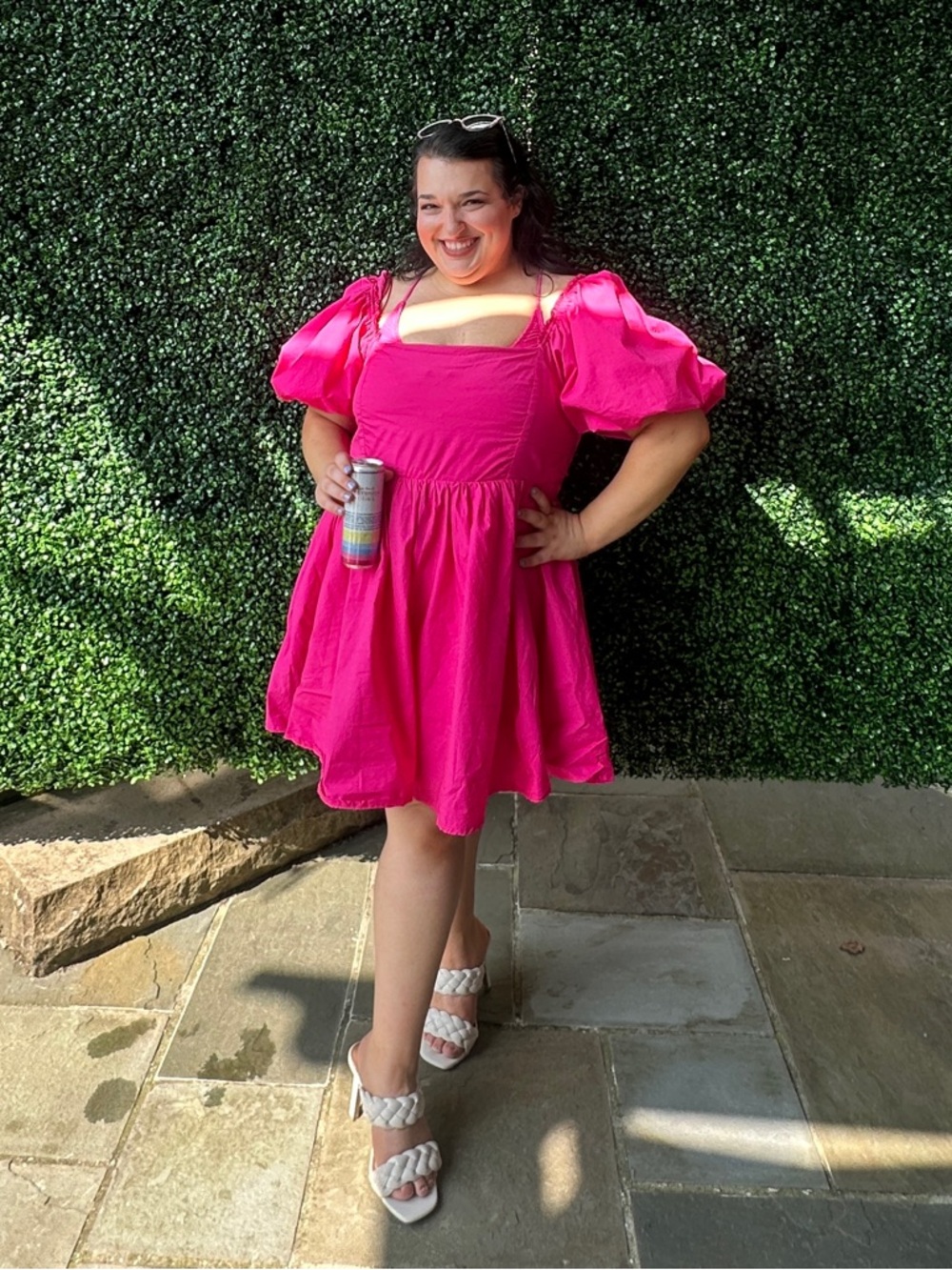 Pink Babydoll Dress